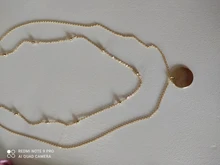 Collares de cuentas anenjary simples de Plata de Ley 925 con suerte para mujer, gargantilla de cadena corta, collares S-N554