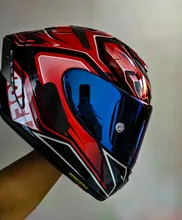 10 colores oro iridio de la motocicleta completa máscara visera estuche para gafas para SHOEI X14 X-14 Z7 CWR-1 NXR RF-1200 X-espíritu 3 máscara visera