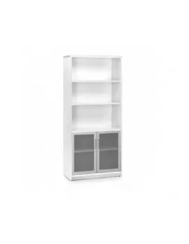 WARDROBE ROCADA ALUMINUM CAPLESS WITH GLASS DOORS 156 CM 
WARDROBE ROCADA ALUMINUM CAPLESS WITH GLASS DOORS 156 CM