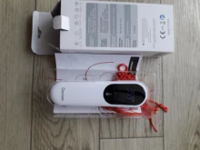 Termómetro infrarrojo Digital para la fiebre, medidor clínico preciso sin contacto, con pantalla LED, versión en inglés