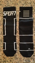 Calcetines reflectantes para correr de mujer, para ciclismo nocturno, para hombre, calcetines antideslizantes transpirables, para baloncesto, ciclismo y fútbol