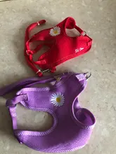 Chaleco para gatos mascota con arnés Floral para perros pequeños, conjunto de arnés y correa de malla acolchada, para cachorros, Chihuahua, Yorkie 10E