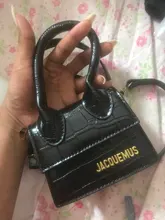 Jacquemus-Bolso De hombro cruzado De piel para mujer, bandolera De diseñador De lujo