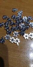 30 Uds. De dijes de flor de doble cara, 12x9mm, colgantes de Color plata tibetana, joyería antigua, fabricación artesanal