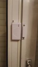 Sgooway-sensor de puerta inalámbrico de 433MHZ, detector de contacto magnético para puerta, alarma gsm sms WIFI