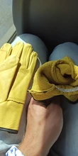 QIANGLEAF-guantes de trabajo mecánicos de seguridad para hombre, de piel de oveja, Industrial, 527MY, Envío Gratis