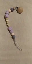 Clip de madera para chupete personalizado con cualquier nombre, broches para chupete, regalos para Baby Shower, juguete de dentición, Clips para chupetes, cadenas con letras de madera