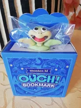 Marcapáginas con dibujos de Panda y Shiba Inu, Material de PVC, en estéreo 3D, Material escolar, Material de papelería, 1 unidad