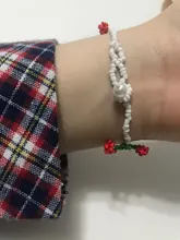 HangZhi-Pulseras de margaritas coreanas con flores, coloridas y transparentes, hechas a mano, elásticas, joyería, novedad de 2020