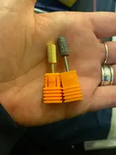 Brocas de acero de tungsteno para taladro de uñas, fresas de cerámica de carburo para taladro de uñas