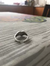 925 anillos de plata esterlina genuinos de 2 capas para mujer, anillos negros finos minimalistas de Gema circular, joyería tallada S925