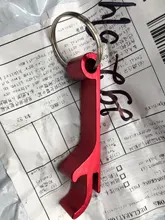 Llavero abrebotellas de cerveza portátil, Mini abrebotellas de aleación de aluminio para bebidas, cerveza, regalos de recuerdo de fiesta de boda, venta al por mayor
