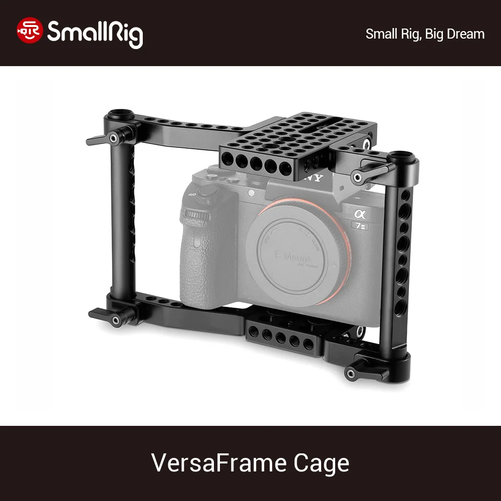 Клетка для камеры DSLR SmallRig Versaframe с регулируемыми сырными стержнями Panasonic GH4/GH3/GH2/ Sony