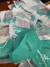 5-100 Uds Color verde KN95 FFP2 cara Mascarilla FPP2 Mascarilla reutilizable boca máscaras de protección KN 95 FFPP2 Maske de filtro