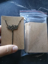 50 Uds 6x9cm pendientes y collar pantalla tarjetas de cartón pendiente paquete etiqueta tarjeta pendientes pendiente collares