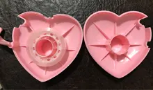 Cortador de cinta adhesiva de Color caramelo, diseño de amor en forma de corazón/Donut, Washi Tape Cutter dispensador de cinta de oficina, suministro escolar