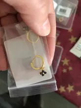 CANNER-pendientes de aro de Plata de Ley 925 con diseño de colibrí, joyería fina