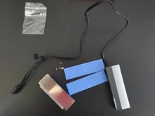 SSD Heatsink Cooler Solid-State-Drive M.2 2280 NVME ARGB 5V Vest Hard-Disk NGFF