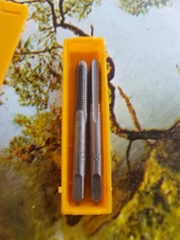 2 uds Hss bien broca manual herramientas de mano de rosca de tornillo conector métrico grifos M2 M3 M4 M5 M6 M8 M10 M12 M16 M20 M22 M24 M27 M30