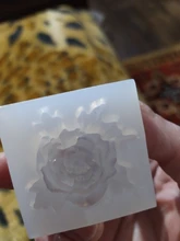 Moldes de silicona flor para manualidades, resina, Camelia, peonía, Margarita, flor de loto, fabricación de joyas, X4YA