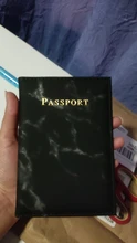 Travel-Id-Case Wallet Designer Passport-Cover Marble-Pattern Women Fashion 1PC PU