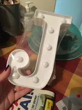 Letrero con símbolo de letras para decoración del hogar, luces LED de plástico con forma de corazón para escritorio, adorno de letras para boda, regalo de San Valentín