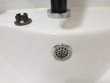 Chrome-Trim Basin Sink Overflow-Cover Tidy Bathroom-Accessories Round Ring-Insert-Replacement