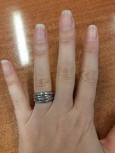 Anillos de dedo en capas Vintage para mujer, cadenas grandes ajustables bohemias, anillos de apertura irregulares, joyería, Color plata, 1 ud.