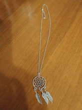 Collar de atrapasueños de aleación o acero inoxidable para mujer, collar de atrapasueños con pluma étnica Bohemia para Yoga, Mandala indio, Lotus, atrapasueños