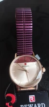 REWARD relojes para mujer, reloj de pulsera moderno con correa de acero inoxidable, de cuarzo, informal, resistente al agua, 2020
