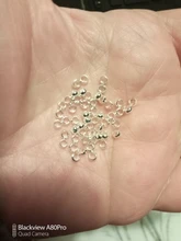 500 unids/lote oro rodio bola crimpado final cuentas Dia 2 2,5 3 mm tapón espaciador perlas para la fabricación de la joyería Diy resultados Accesorios