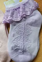 YWHUANSEN 0 a 6 años bebé niño pequeño niñas con volantes de encaje tobillo algodón calcetines vestido princesa verano algodón ojal calcetines con flores