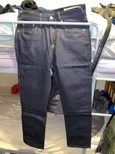 Pantalones vaqueros de estilo Hip Hop para hombre, Jeans de alta calidad, informales, con bordado, estampados auténticos, transpirables, nuevos estantes