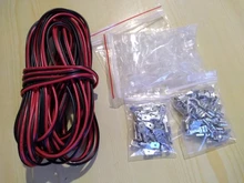 18/20/22-/.. Extension Led-Strip Electrical-Wire Cable Red Copper Black AWG 10-Meters