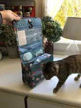 Pouch Toiletry-Bag Wash-Bags Cosmetic-Organizer Hanging Neceser Cute Makeup Travel Waterproof