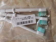 Rociador de cepillo de dientes de repuesto, 3 unids/bolsa, punta de chorro de limpieza Dental, Compatible con irrigador Oral Waterpik, elimina la placa Dental