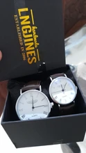 Uds pareja de moda relojes amante de alto brillo de vidrio correa de cuero reloj contiene caja de reloj de cuarzo mujeres marca reloj tous señora de la manera de la trenza de la correa reloj femenino