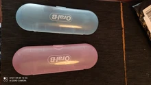Estuche De Viaje portátil Oral B, cepillo de dientes eléctrico, almacenamiento de mango de plástico de alta calidad, cubierta antipolvo, soporte para cepillo de dientes