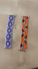 Correa de nailon elástico para Apple Watch, banda Bohemia de 42mm, 44mm, 38mm y 40mm para iwatch 6 SE 5 4 3