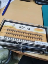 Kimcci de 60 uds maquillaje profesional cúmulo Individual pestañas injerto falsas pestañas con envío gratis
