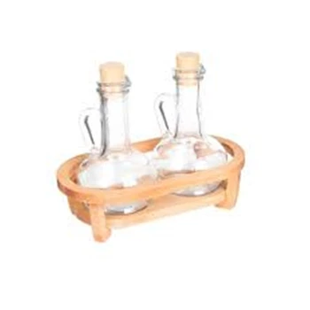 Oliva Oil Bottle Vinegar Set with Wooden Case
Oliva Oil Bottle Vinegar Set with Wooden Case