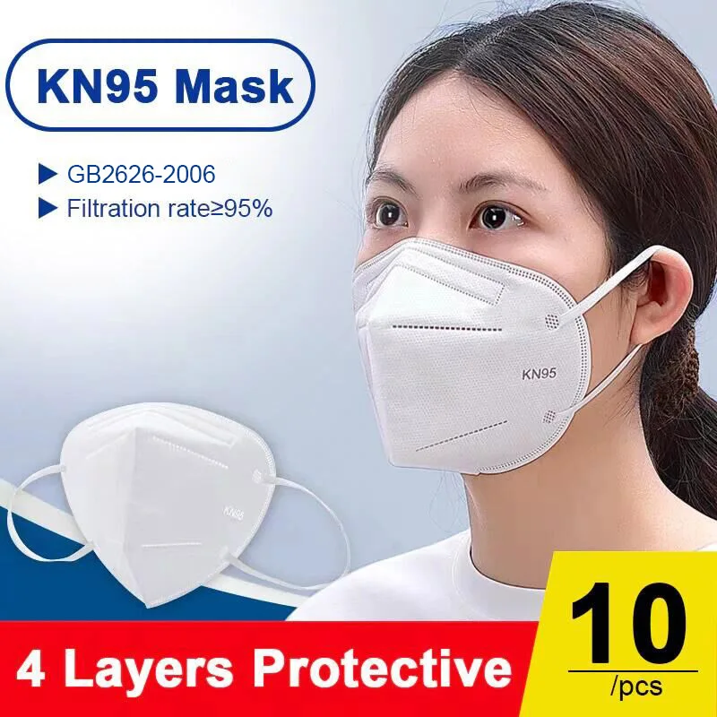 Mask KN95 Respirator 95% Filtration Particulate Anti-Pollution Protection Disposable Mask Protective Safety Masks Dust proof
Mask KN95 Respirator 95% Filtration Particulate Anti-Pollution Protection Disposable Mask Protective Safety Masks Dust proof