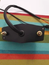 12V 5 en 1 motocicleta Universal ATV freno trasero LED indicador señal lámpara intermitente luz placa de matrícula Retro Luz