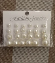 12 pares blanco perla simulada juego de pendientes para mujeres joyas oído pendientes de botón con bola de Bijouteria brincos Bijoux