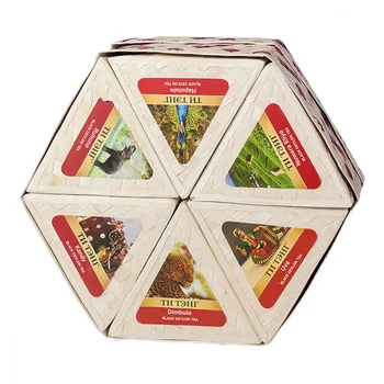 Tea Ti Tang "rectangular wicker box", a set of 6 kinds of black tea of 50 gr.
Tea Ti Tang "rectangular wicker box", a set of 6 kinds of black tea of 50 gr.