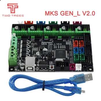 MKS GEN L V2.0 Controller Board 3D Printer Board Compatible Ramps 1.6 To TMC2208/A4988/DRV8825/TMC2130 Driver Reprap MKS GEN L
MKS GEN L V2.0 Controller Board 3D Printer Board Compatible Ramps 1.6 To TMC2208/A4988/DRV8825/TMC2130 Driver Reprap MKS GEN L