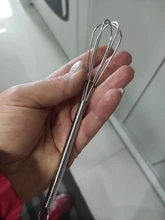 1 Uds de acero inoxidable Color peluquería tinte mezclador de Barber crema batidora mexclador agitador herramientas de diseño para cuidado del cabello DIY