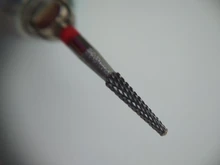 Brocas de carburo de tungsteno para uñas, 6 tipos de brocas de corte eléctrico para máquina de manicura, accesorios para limas de uñas