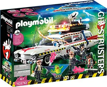 PLAYMOBIL Ghostbusters Ecto-1A with light and sound module, starting 6 years (70170)
PLAYMOBIL Ghostbusters Ecto-1A with light and sound module, starting 6 years (70170)