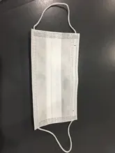 Mascarilla quirúrgica desechable con elásticos, máscara facial no tejida de 3 capas, transpirable, color rosa, azul, negro y blanco